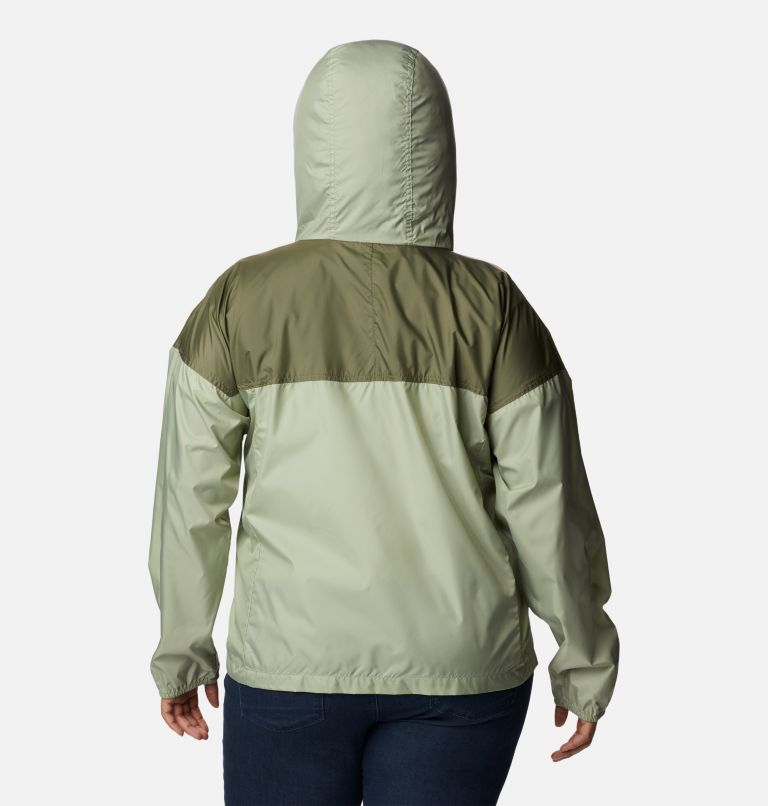 Women's Flash Challenger Windbreaker - Plus Size, Color: Safari, Stone Green, image 2