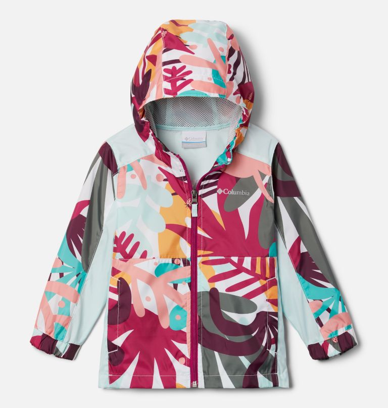 Toddler Glennaker Springs Jacket, Color: White In The Leaves, Icy Morn