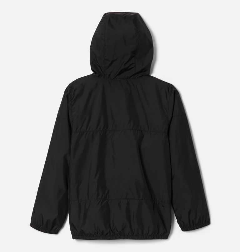 Thumbnail: Youth Flash Challenger Windbreaker, Color: Black, image 2