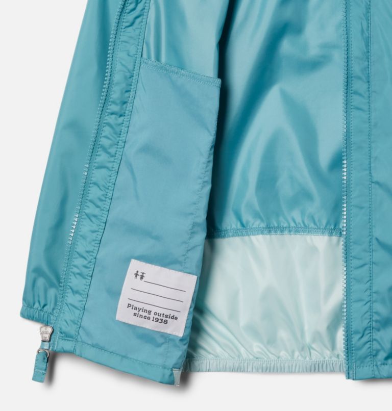 Thumbnail: Youth Flash Challenger Windbreaker, Color: Sea Wave, Icy Morn, image 3
