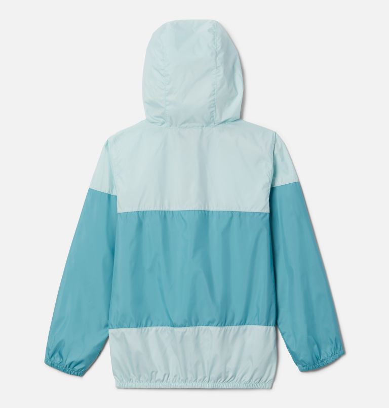 Thumbnail: Youth Flash Challenger Windbreaker, Color: Sea Wave, Icy Morn, image 2