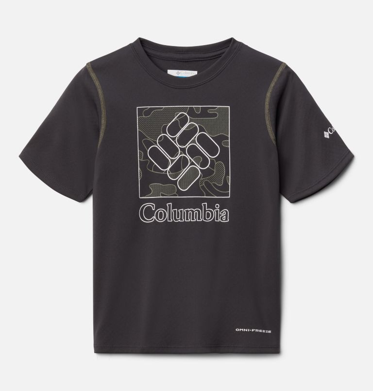 Boys' Zero Rules Short Sleeve Graphic Shirt, Color: Shark Undercover Gem, image 1