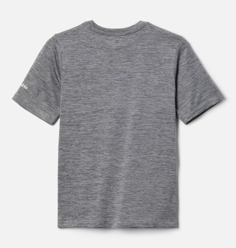 Thumbnail: Mount Echo Short Sleeve Graphic Shirt | 039 | S, Color: Columbia Grey Heather All Together, image 2