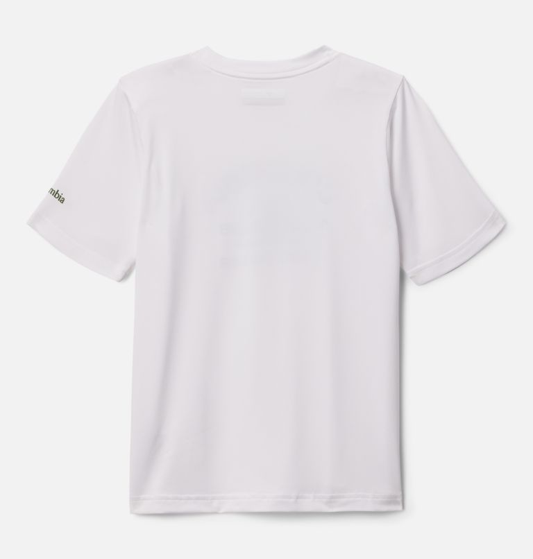 T-shirt Technique Mount Echo Garçon, Color: White, Peaked Badge, image 2