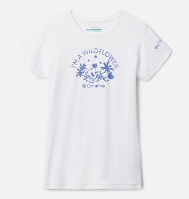 Girls' PFG Tidal Tee™ Palm Rise Long Sleeve Shirt