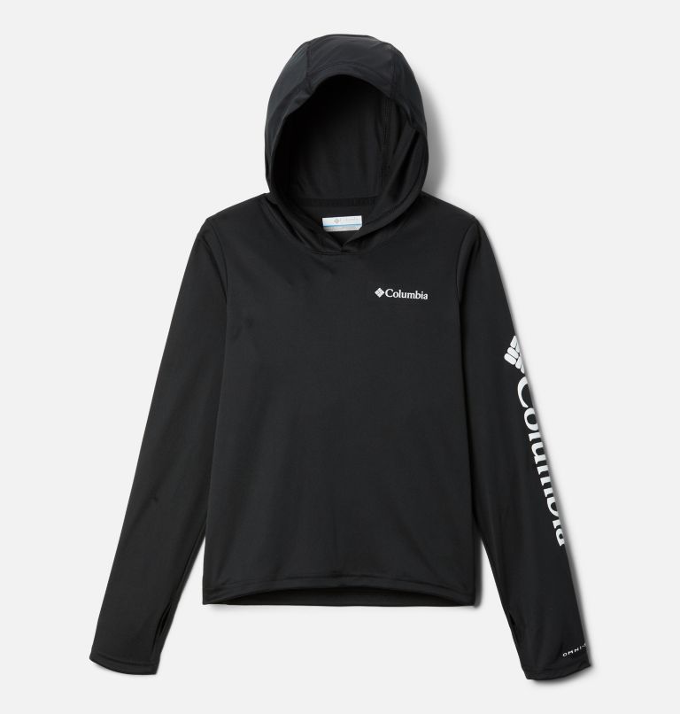 Kids' Fork Stream Hoodie, Color: Black, image 1