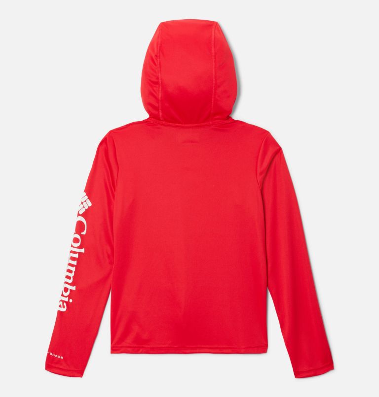 Kids' Fork Stream Hoodie, Color: Red Lily, image 2