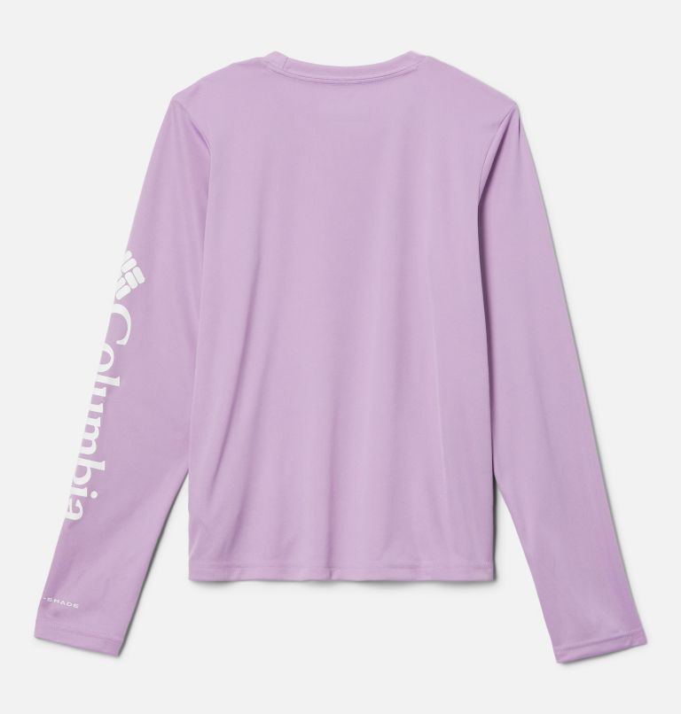 Thumbnail: Girls' Fork Stream Long Sleeve Shirt, Color: Gumdrop, image 2