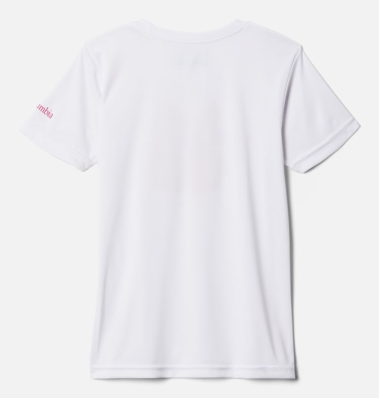 Thumbnail: Girls' Mirror Creek Short Sleeve Graphic T-Shirt, Color: White Wildflower Power, image 2