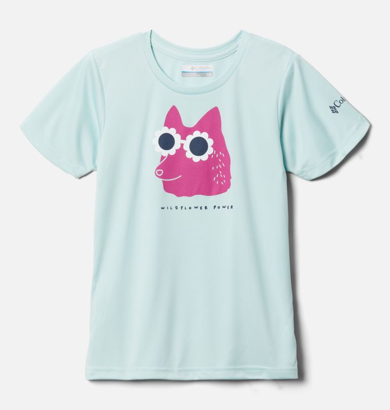T-shirt imprimé à manches courtes Mirror Creek Fille, Color: Icy Morn Wildflower Power, image 1