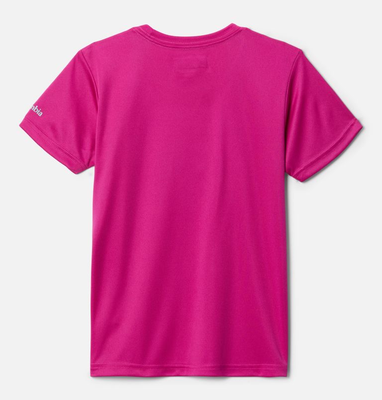 Girls’ Mirror Creek Technical Graphic T-Shirt, Color: Wild Fuchsia Sunnysides
