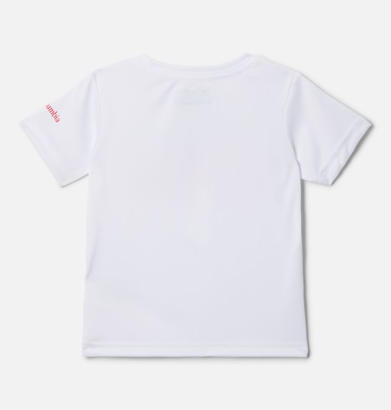 Girls' Toddler Mirror Creek Short Sleeve Graphic T-Shirt, Color: White, Patriotic Pines Graphic, image 2