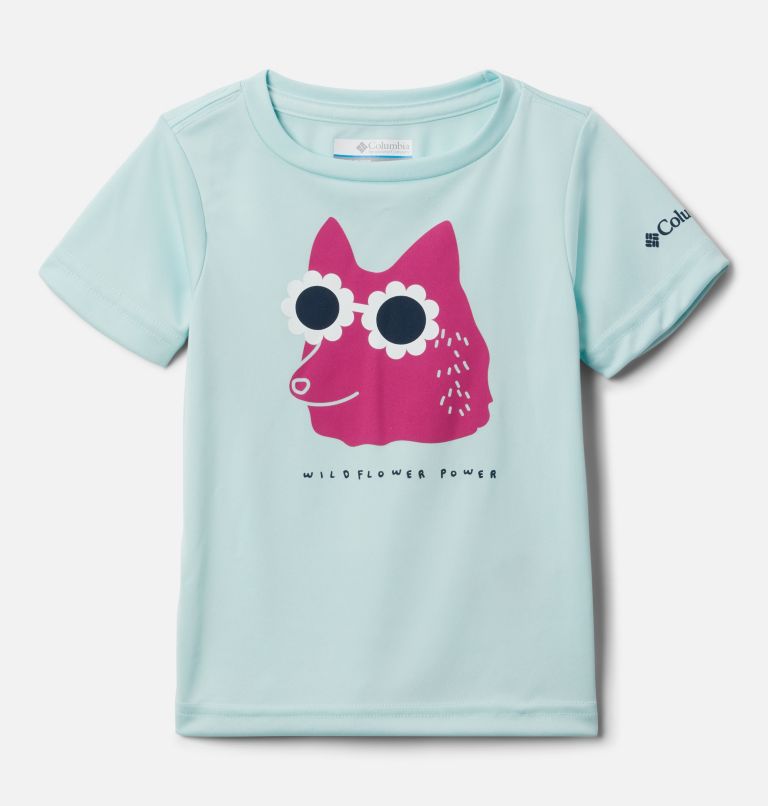 T-shirt imprimé à manches courtes Mirror Creek Fillette, Color: Icy Morn Wildflower Power, image 1