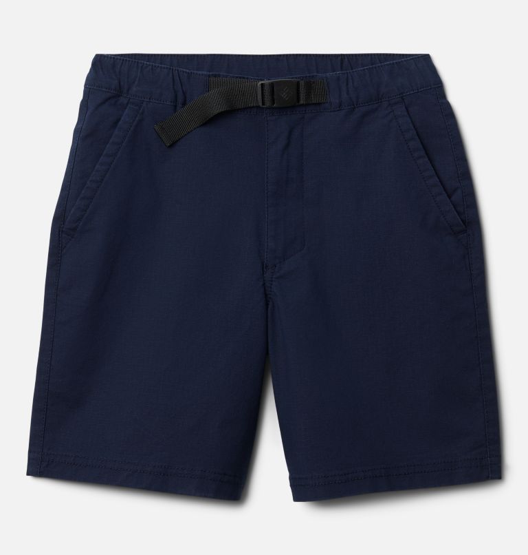 Boys' Wallowa Belted Shorts, Color: Collegiate Navy, image 1
