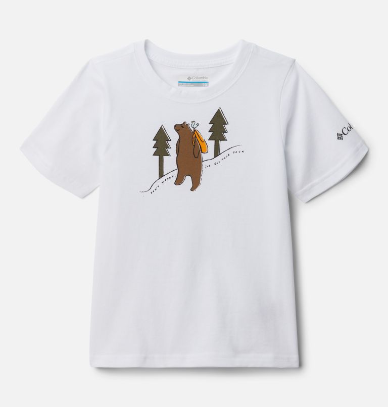 Boys' Valley Creek Short Sleeve Graphic T-Shirt, Color: White Bearly Pack