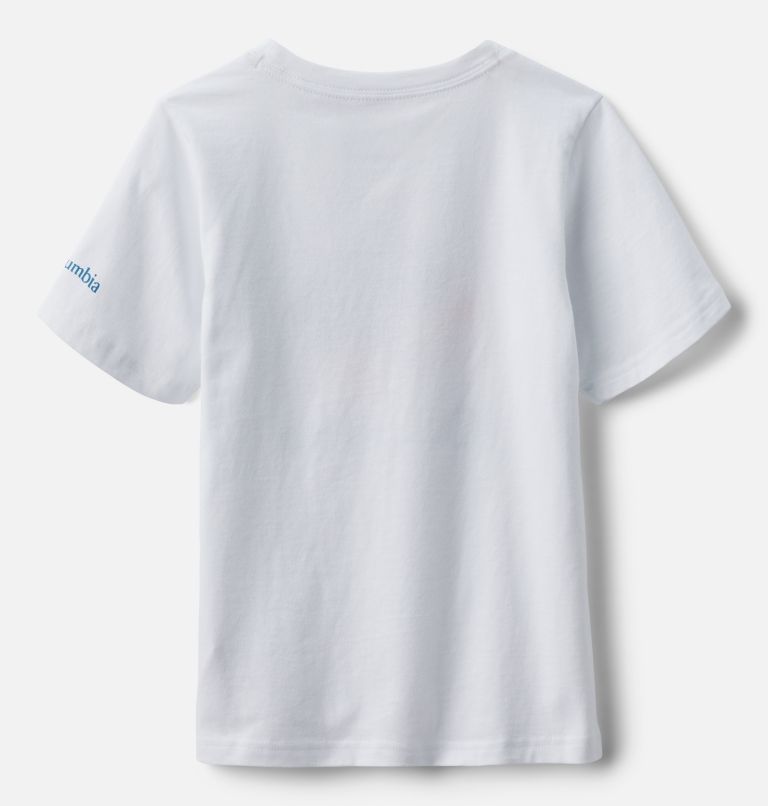 Thumbnail: Boys' Valley Creek Short Sleeve Graphic T-Shirt, Color: White Multi Gem, image 2