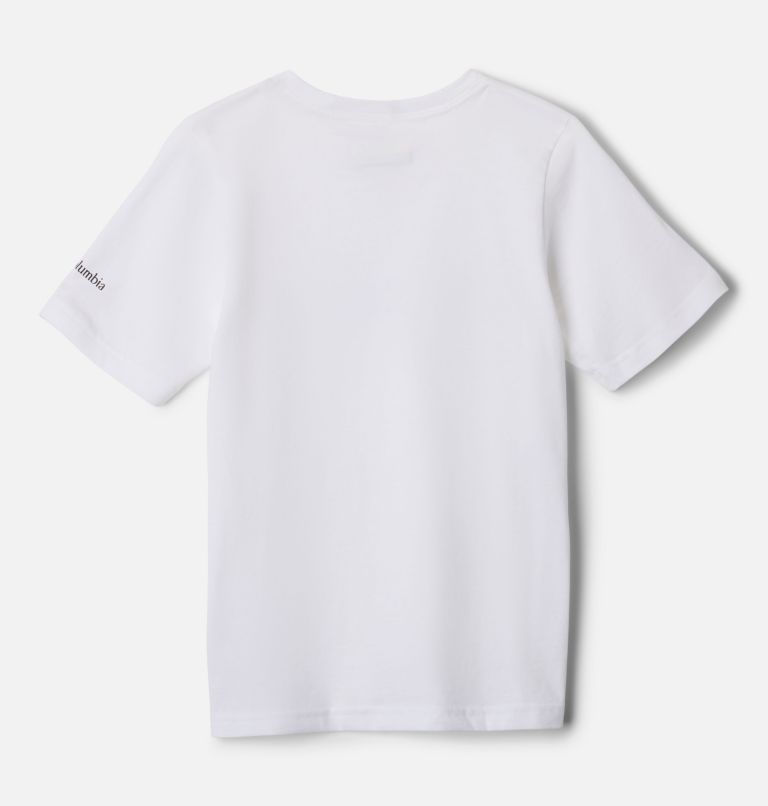 Boys’ Valley Creek Graphic Casual Cotton T-Shirt, Color: White, CSC Branded, image 2