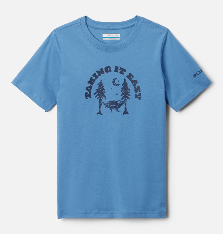 Boys’ Valley Creek Graphic Casual Cotton T-Shirt, Color: Skyler, Sloth, image 1