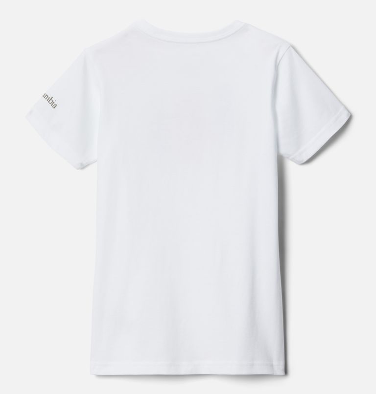 T-shirt imprimé à manches courtes Mission Lake Fille, Color: White Foxy Pack, image 2