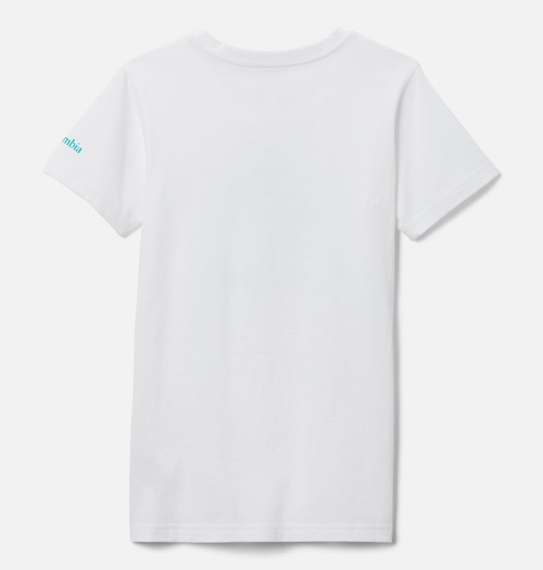 Mission Lake Short Sleeve Graphic Shirt | 104 | L, Color: White, CSC Stacked Banded Graphic, image 2