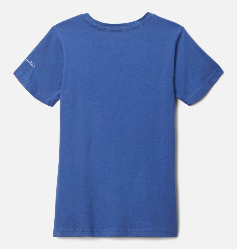 Girls' Mission Lake Short Sleeve Graphic T-Shirt, Color: Eve, Geobear, image 2