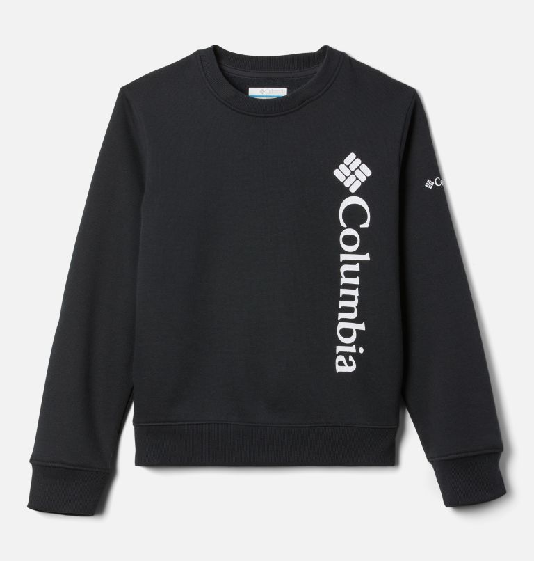 Sweat Graphique Ras-de-Cou Trek Junior, Color: Black, image 1