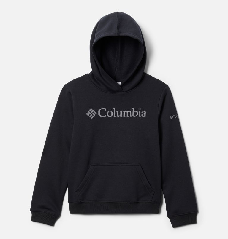Kids' Columbia Trek Pullover Hoodie, Color: Black