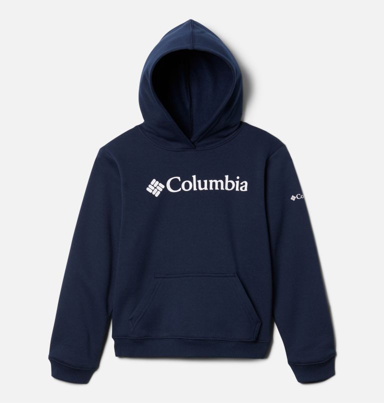 Kids' Columbia Trek Pullover Hoodie, Color: Collegiate Navy
