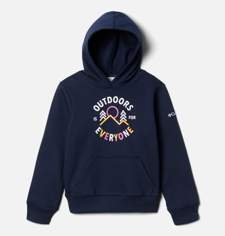 Youth Trek Graphic Hoodie, Color: Collegiate Navy All Together 2