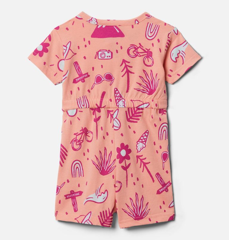 Combinaison Little Sur Bébé, Color: Coral Reef Vacation Vibes, image 2