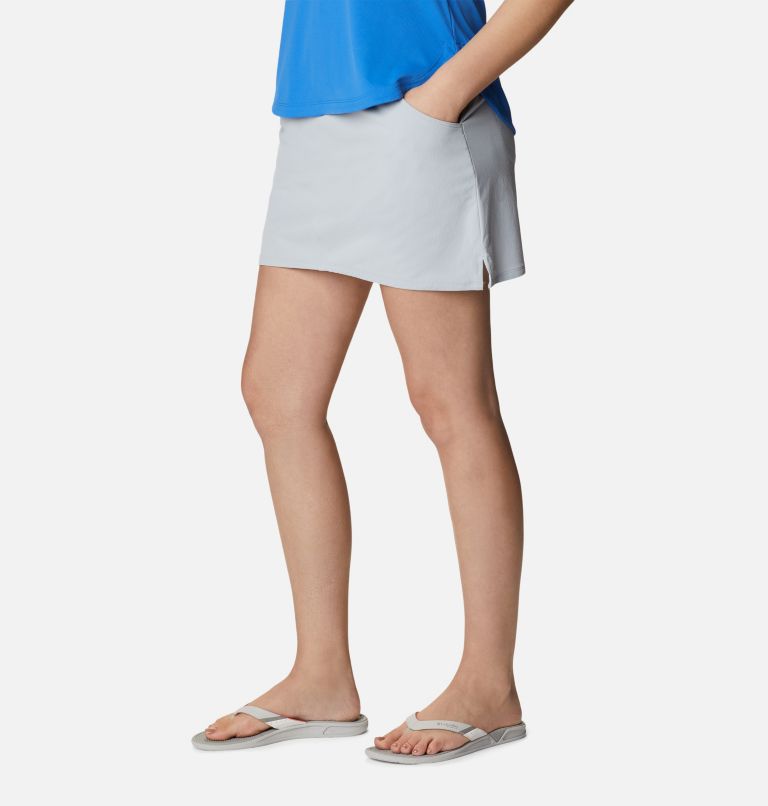 Women's PFG Sun Drifter Woven Skort, Color: Cirrus Grey, image 3