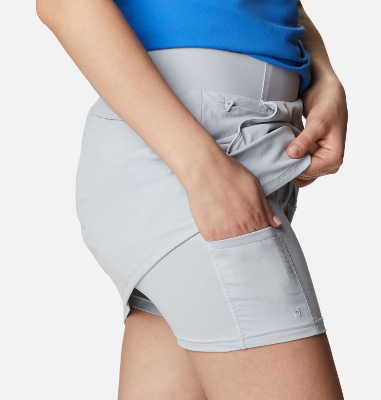 Women's PFG Sun Drifter Woven Skort, Color: Cirrus Grey, image 6