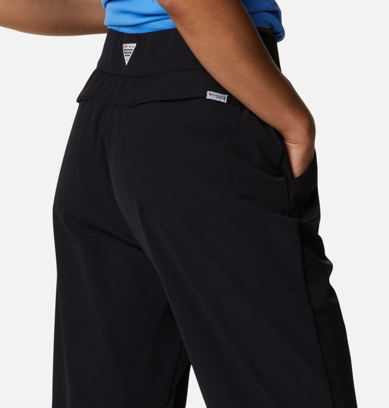 Thumbnail: Women's PFG Sun Drifter Woven Pants, Color: Black, image 5