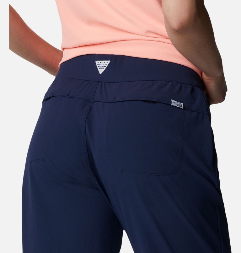 Thumbnail: Women's PFG Sun Drifter Woven Pants, Color: Collegiate Navy, image 4