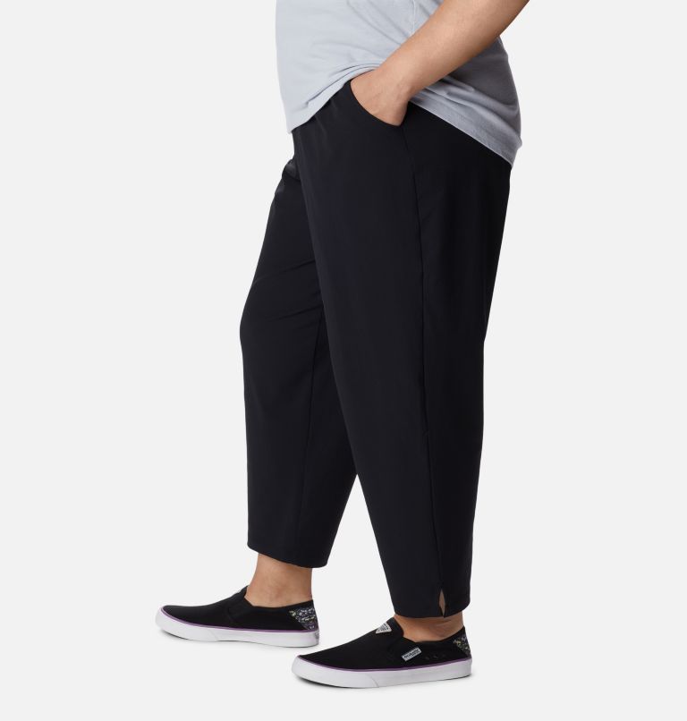 Pantalon tissé Sun Drifter Femme - Grandes tailles, Color: Black, image 3