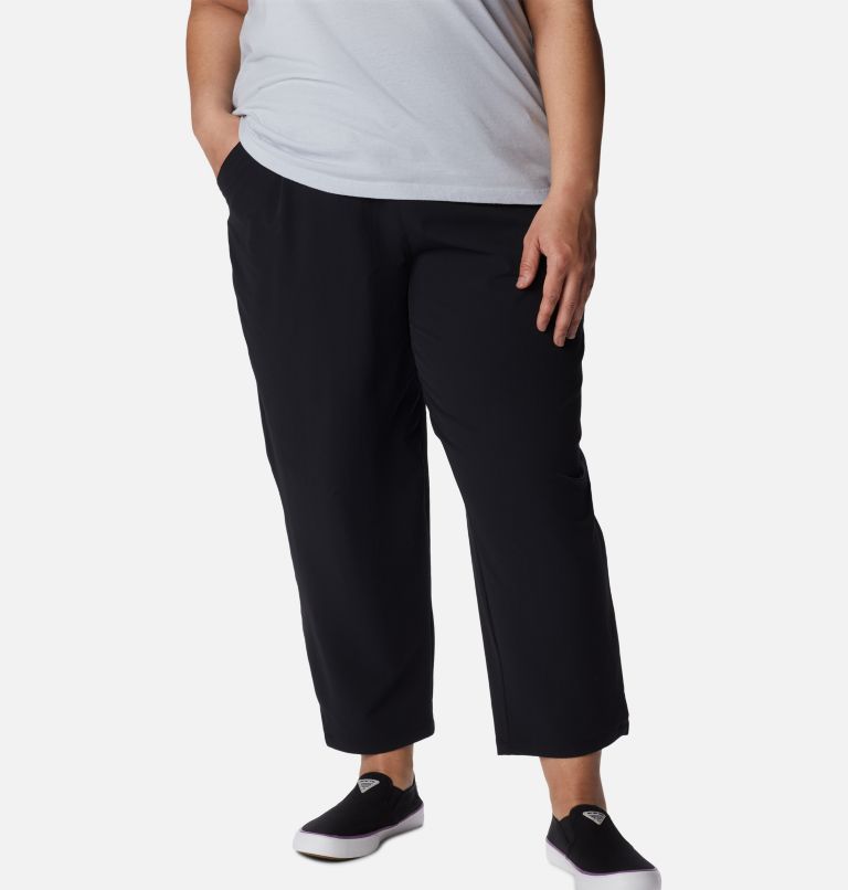 Pantalon tissé Sun Drifter Femme - Grandes tailles, Color: Black, image 1