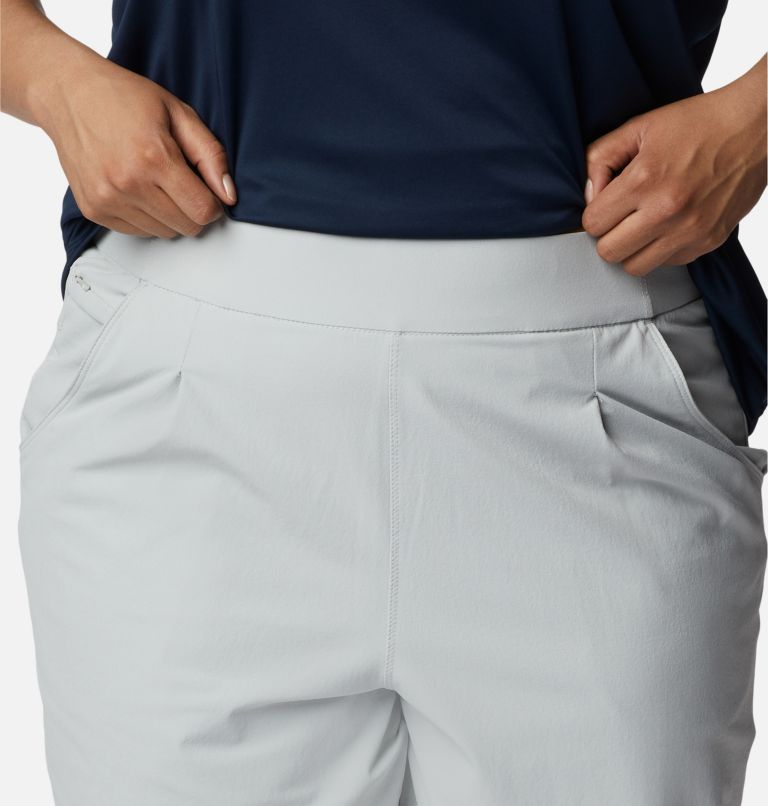 Thumbnail: Women's PFG Sun Drifter Woven Pants - Plus Size, Color: Cool Grey, image 4