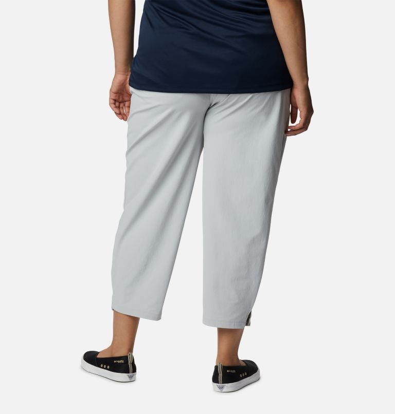 Thumbnail: Women's PFG Sun Drifter Woven Pants - Plus Size, Color: Cool Grey, image 2