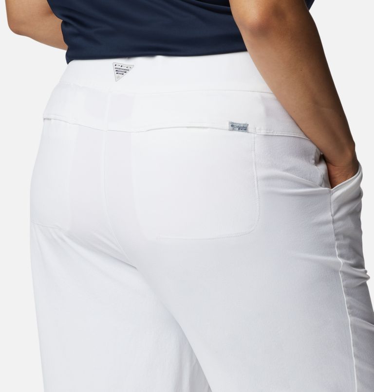 Pantalon tissé Sun Drifter Femme - Grandes tailles, Color: White