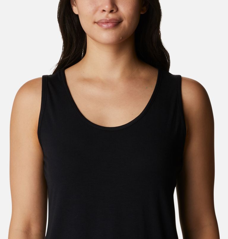 Women's PFG Slack Water Knit Tank II, Color: Black, image 4