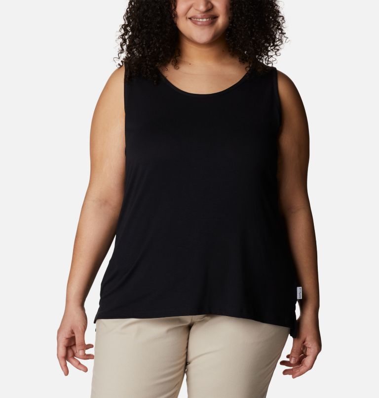 Camisole en tricot PFG Slack Water II Femme - Grandes tailles, Color: Black, image 1