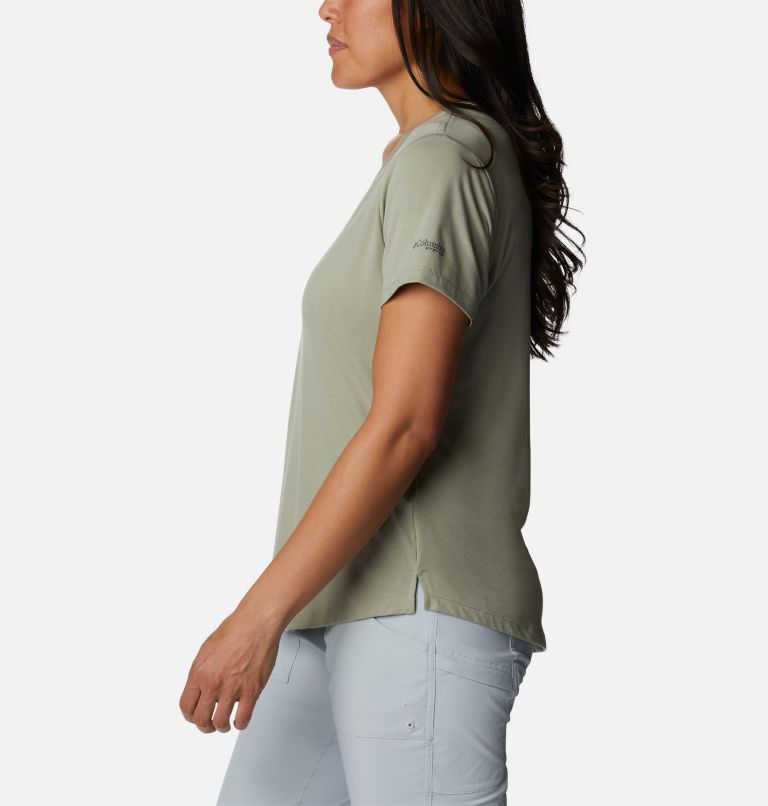 T-shirt en tricot Slack Water II Femme, Color: Safari, image 3