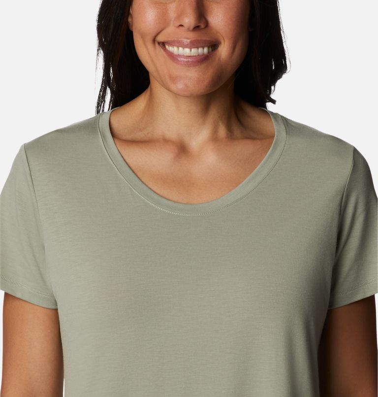 T-shirt en tricot Slack Water II Femme, Color: Safari, image 4