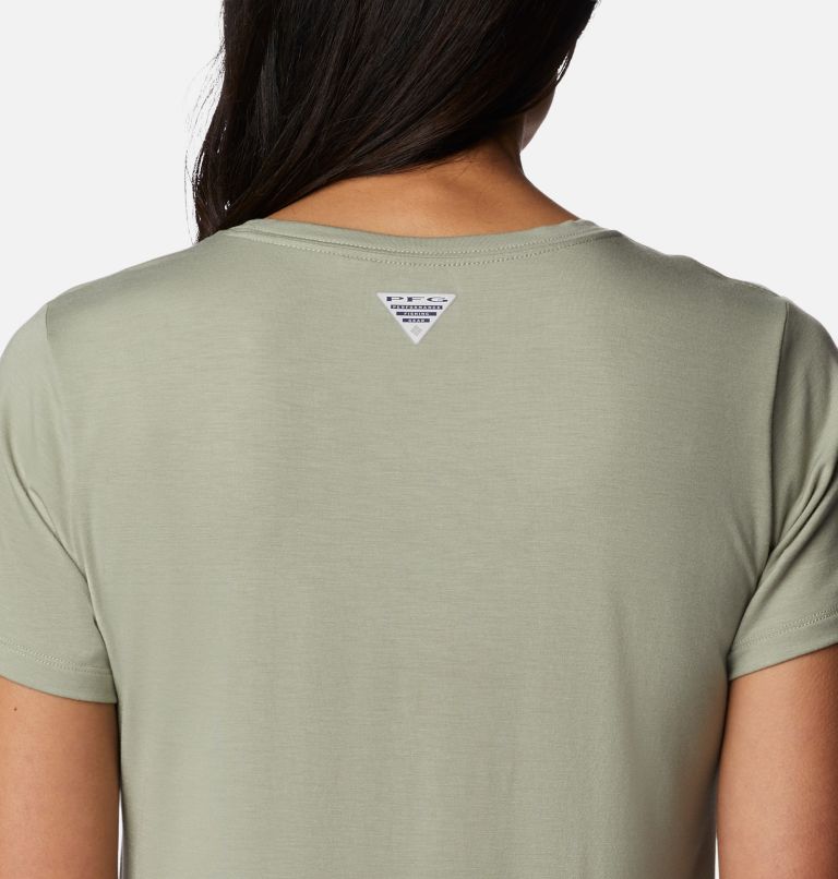 T-shirt en tricot Slack Water II Femme, Color: Safari, image 5