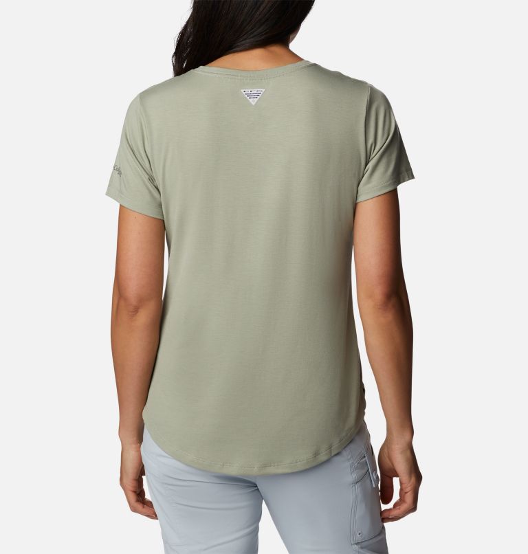 T-shirt en tricot Slack Water II Femme, Color: Safari, image 2