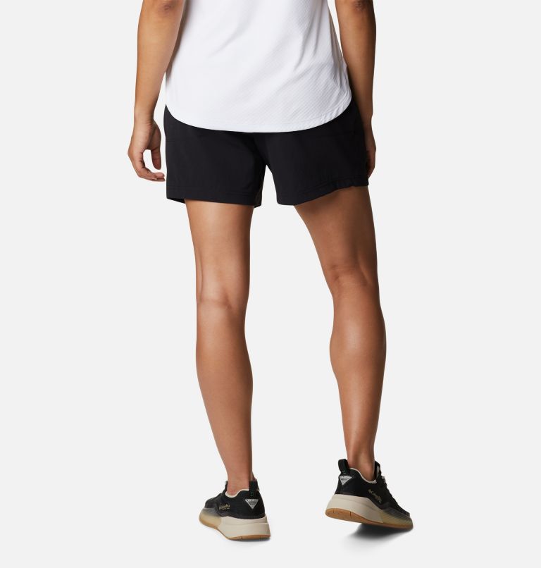 Women's PFG Slack Water Woven Shorts, Color: Black, image 2
