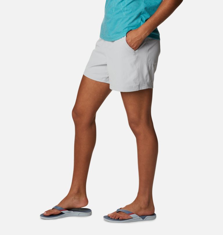 Thumbnail: Women's PFG Slack Water Woven Shorts, Color: Cool Grey, image 3