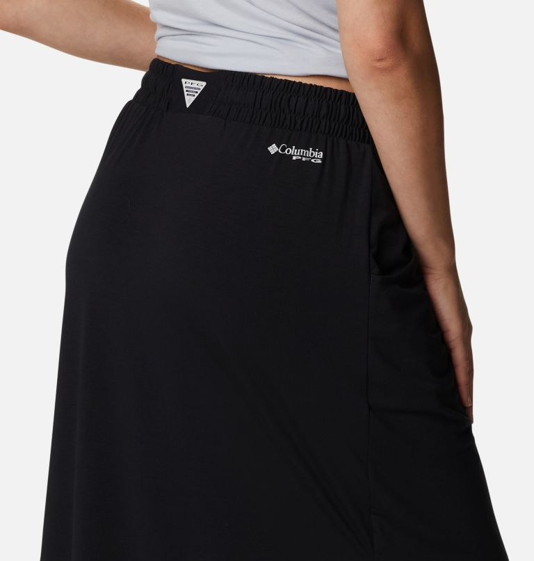 Women's PFG Slack Water Knit Skirt, Color: Black