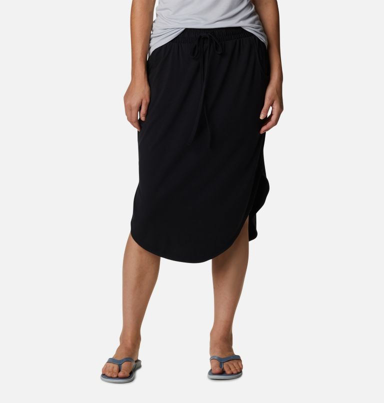 Jupe en tricot PFG Slack Water Femme, Color: Black, image 1