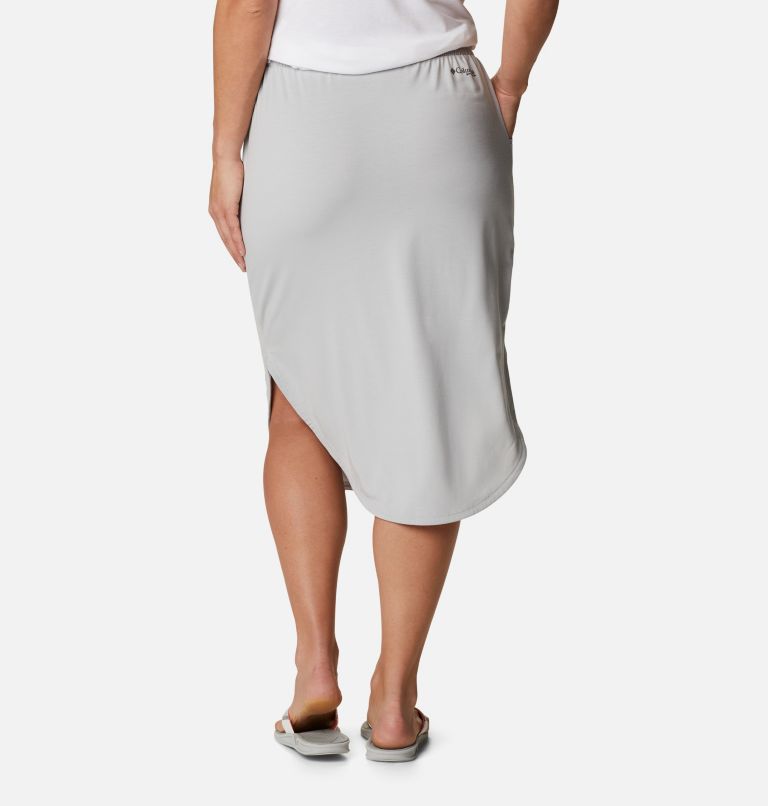 Women's PFG Slack Water Knit Skirt, Color: Cool Grey, image 2